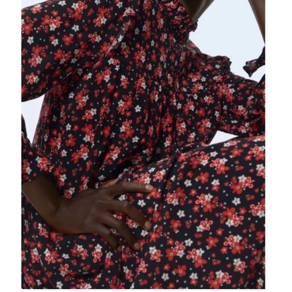 Zara Maxi Floral DRESS (Condition as New) - Picture 5 of 6